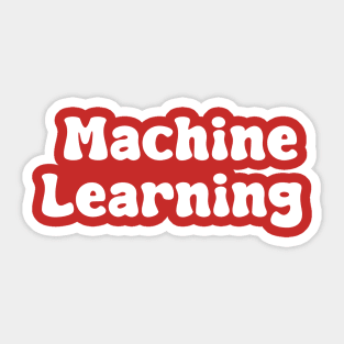 Machine Learning Sticker